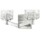 Z-Lite Aubrey 2 Light Vanity, Brushed Nickel & Clear 1931-2V-BN - alternate 6